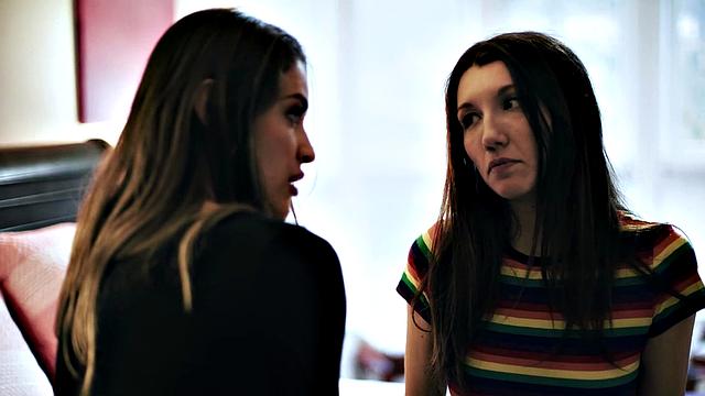 Obsessed Babe Wants Rough Sex With Stepsister's Girlfriend For Keeping Her Secret