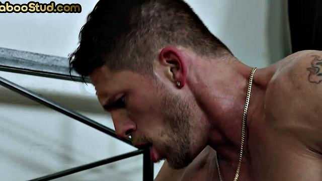 Ass fucked wild gay hard anal by dirty fucker