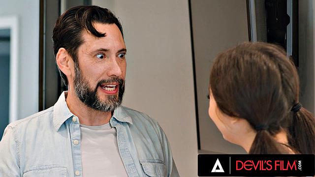 DEVILS FILM - Teen Chloe Surreal Gets Pounded By Dad In Steamy Taboo Romp