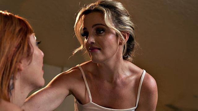 MOMMY'S GIRL - Upset But Horny Charlie Forde Caught With MILF Roommate Lauren Phillips