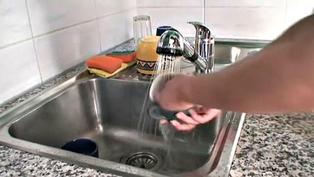 Hairy teen blows old man cock