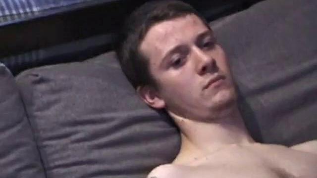 Derek and Connor stroke together and cum