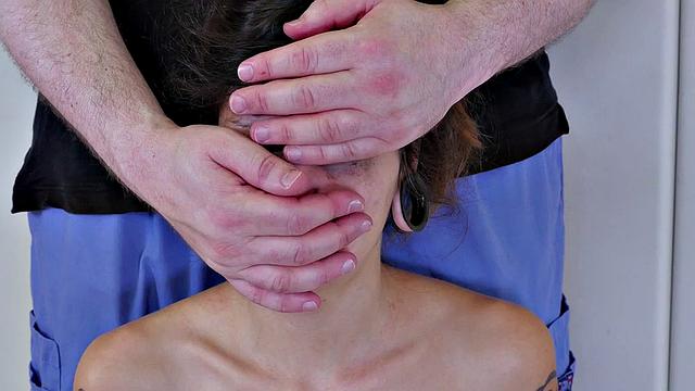 Watch Spin's tight body take a hard spanking while getting tied up & dominated