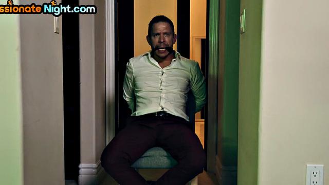 Gushing slut analsmashed by boss in her tight ass