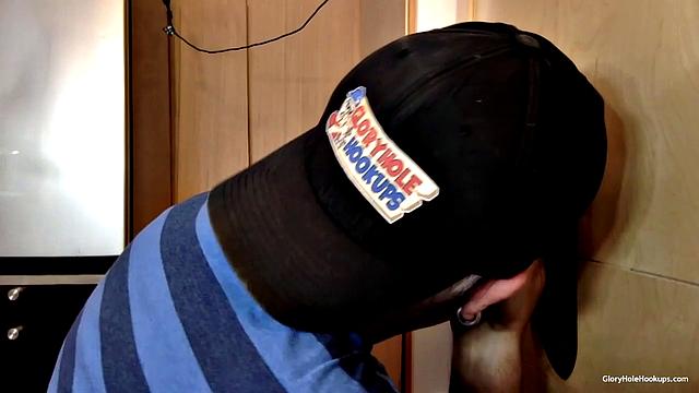 Gloryhole Black Cock Suck and Hump