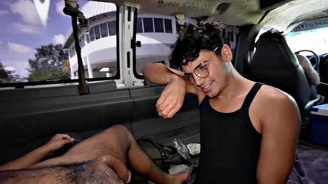 Anal dude drilled in ass by gay dude in doggystyle