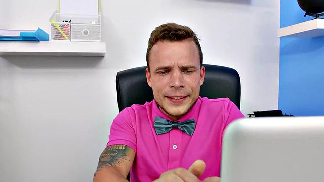 Big secretary pounded by her boss