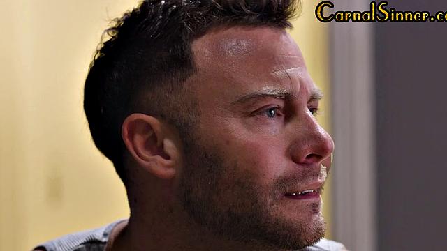 Bigbooty babe doggystyled by mechanic after deepthroat