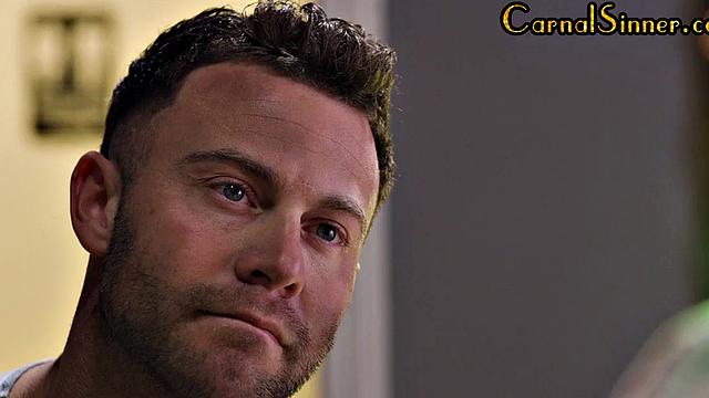 Bigbooty babe doggystyled by mechanic after deepthroat