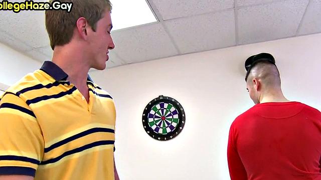 College stud fucked in voyeur assdrill for fraternity