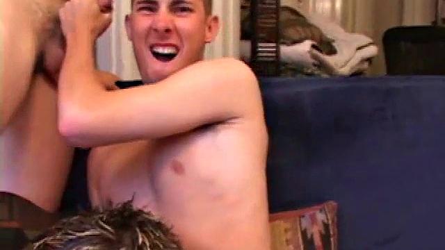 Gunner, Kiefer, and Casey go wild sharing cock together
