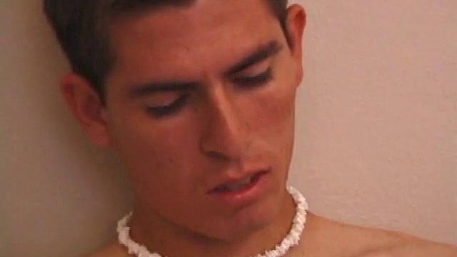 Another fresh-faced newbie, Veneco, makes a lasting first impression as he strips out of his clothes and really gets into jacking off in front of the camera. Veneco is eager to please and pumps out a nice load of warm cum.