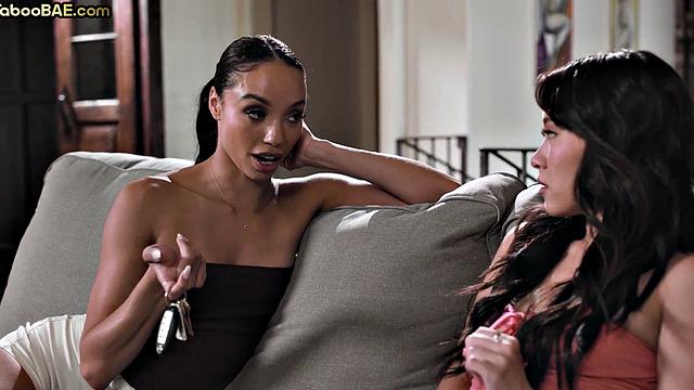 Taboo ebony babe got her ass fucked by her BF