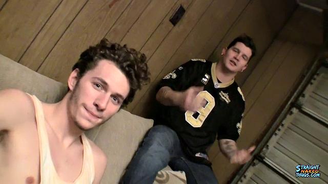 A Couple Of Horny Guys Jerking Off - Lex Lane &amp;amp; Dean Inja