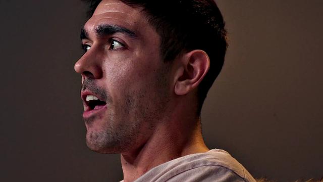 Rimjob and blowjob barebacked by BF in asshole