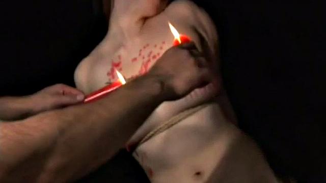 Asian BDSM fetish babes firework pussy