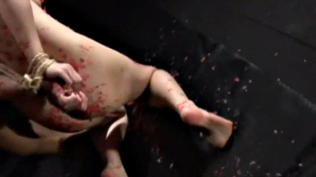 Asian BDSM fetish babes firework pussy