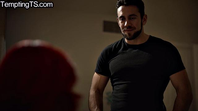 Big-titted Trans cougar gets anal destroyed