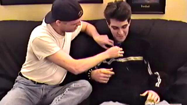 The Scene Opens With 20 Year Old Str8 Boy Tj Getting Stripped By Kyle. There'S a Lot of Chat In This Video and It'S Clear All 3 Are Having a Great Time. Tj Gets his Neck and Chest Licked, Nipples Sucked, and One Hard Blow Job.