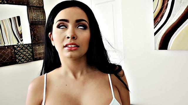 Hot tattooed MILF gets drenched in cum after intense fucking in POV