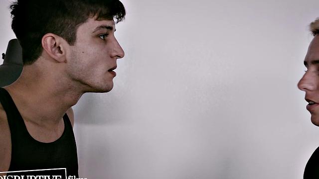 Military Jock Accepts Sexuality & Intense First Gay Experience with Bunkmate - DisruptiveFilms