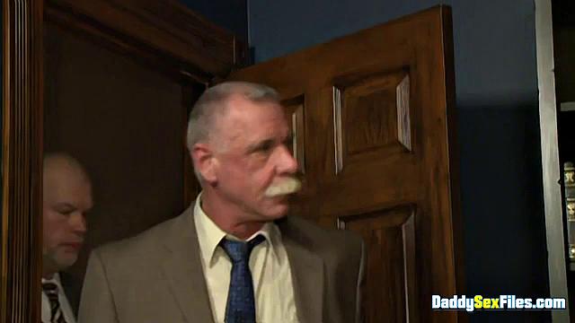 Kyler Ash, Butch & Scott Reynolds Take Some Hard College Cock