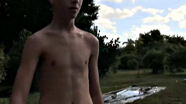 Fraternity amateur stud hazed and assfucked outdoor