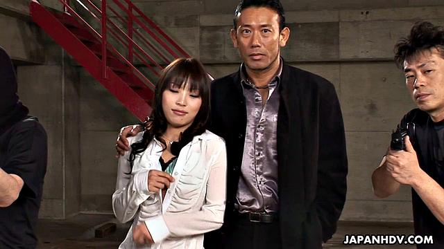 Shizuka Minami enjoys a hard sausage