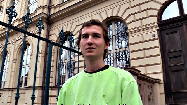 Euro amateur picked up for POV BJ till cum in mouth