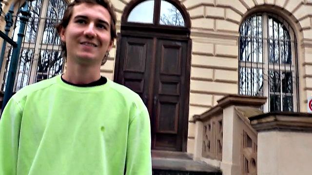 Euro amateur picked up for POV BJ till cum in mouth