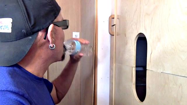 Young Guy Enjoys A Gloryhole Blowjob
