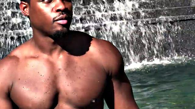 A tattooed white dude bareback his BBC before taking it up the ass from behind