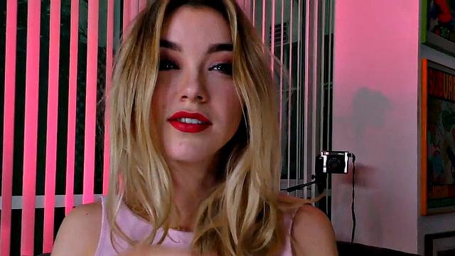 Nice amateur GF jerks POV dick and talks very dirty