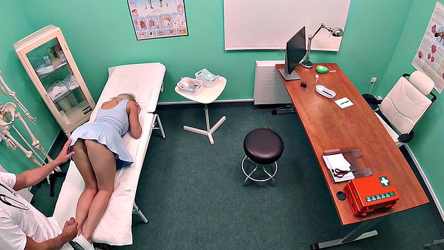 Experience multiple orgasms as your man fucks you hard in the hospital