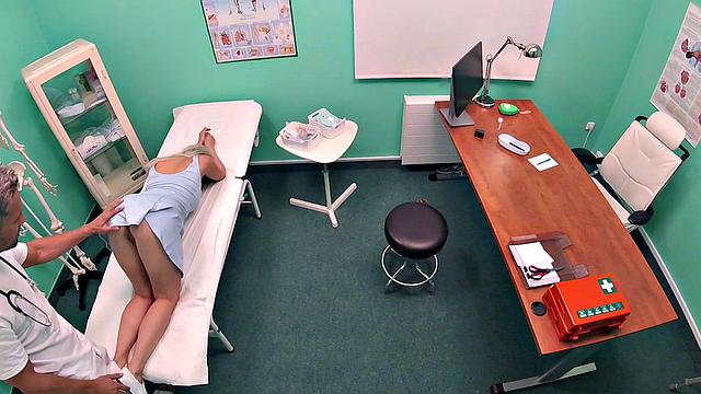 Experience multiple orgasms as your man fucks you hard in the hospital