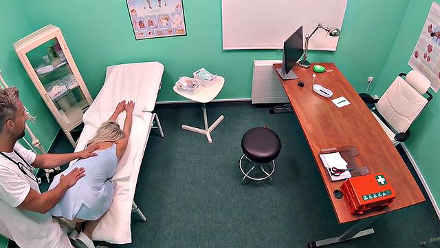 Experience multiple orgasms as your man fucks you hard in the hospital