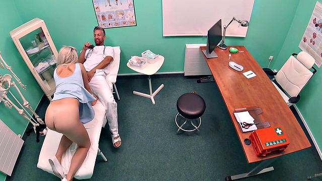 Experience multiple orgasms as your man fucks you hard in the hospital