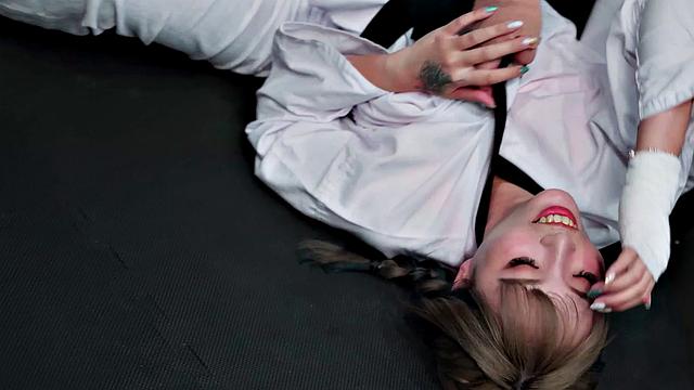 Bad Fucks Her Karate Master In The Dojo