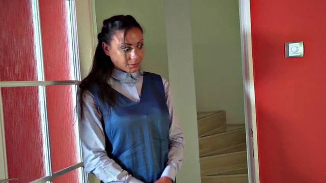 Horny priest & his bad boys team up to satisfy a naughty MILF in lingerie & stockings