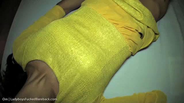 Om: Yellow Dress Top