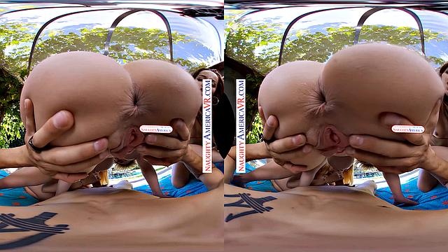 A surprise party turns into a naughty foursome!