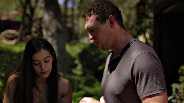 Slutty 21yo bae fucked outdoors by big white dick