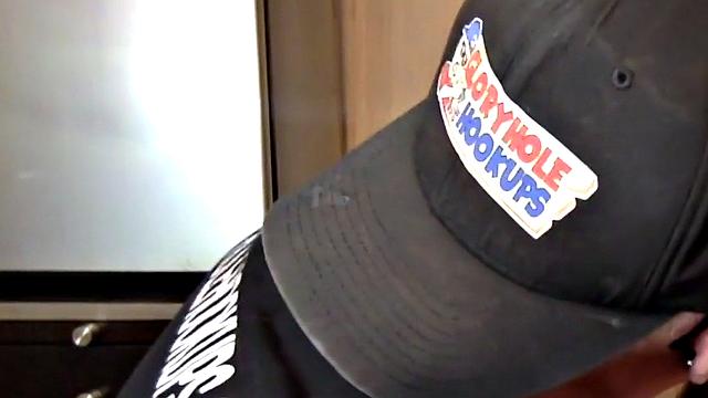 Sucking gloryhole DILF sucks cock in homemade BJ video