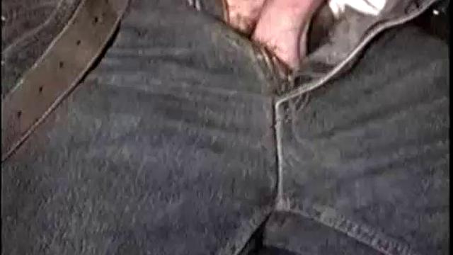 David strips down and gets fucked hard at work