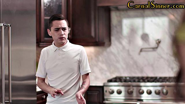 Tiny asian cutie cockriding