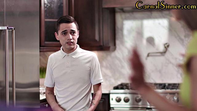 Tiny asian cutie cockriding