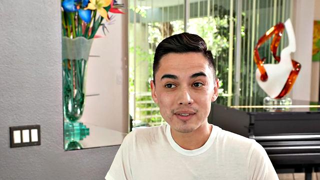 Hairy redhead MILF bounces passionately on BF's cock