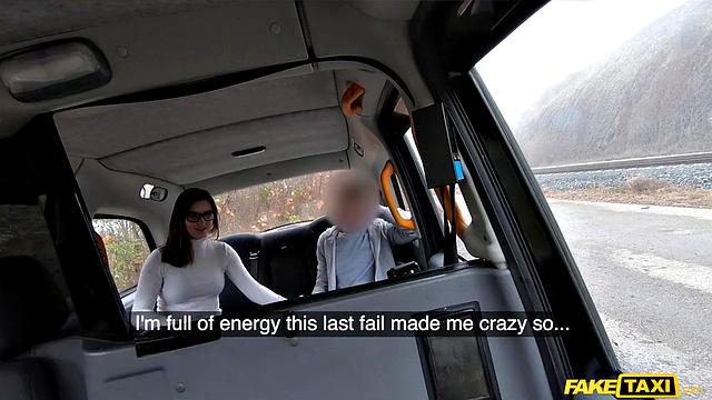 Brunette with Big Tits