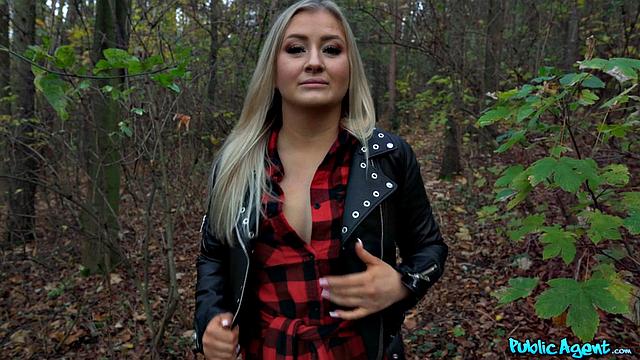 Blonde Blue Eyed Model