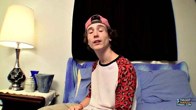 Sean Johansen's First Fleshlight Jerk Off